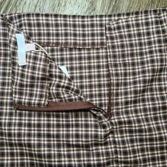 Womens NWT GB Gianni Bini Plaid Mini Skirt - M - Picture 4 of 6